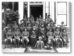 Army cadets at Hikurangi College c1914